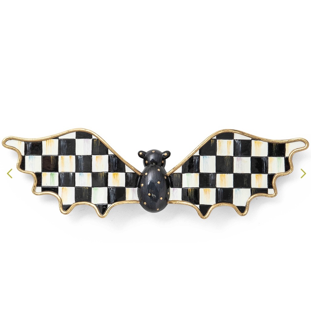 Mackenzie Childs Courtly Check Wall Bat